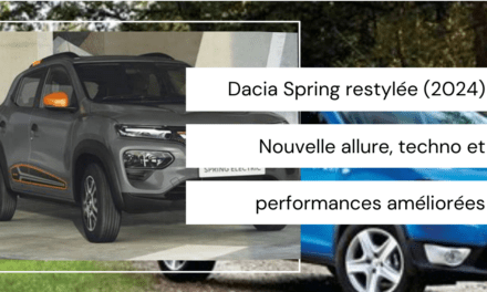 Dacia Spring restylée (2024) : Nouvelle allure, technologies embarquées et performances accrues