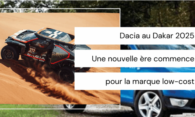 Dacia au Dakar 2025 : Une nouvelle ère commence pour la marque low-cost devenue conquérante !