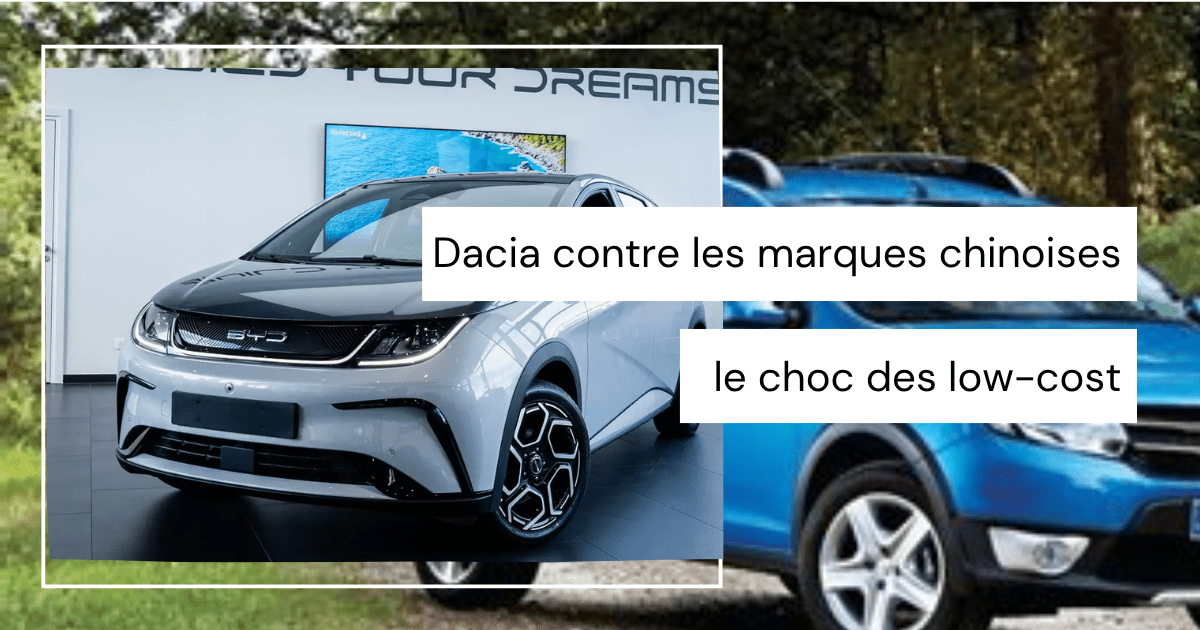 Dacia face aux marques chinoises : le choc des low-costs